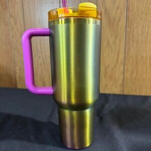 Starbucks X Stanley 40 oz insulated stainless‎ steel coffee mug with handle